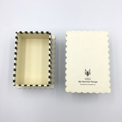 Kosmetyczne kartonowe pudełka na prezenty z pokrywkami Opakowanie ODM Dno z makulatury