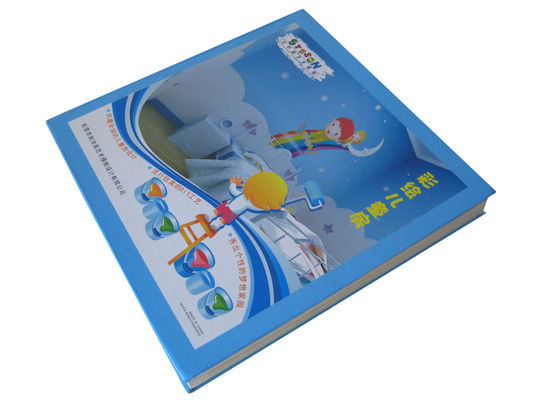 2,5 mm Tekturowe książki dla dzieci Studia dla dzieci Niestandardowe trwałe oprawy Druk w pełnym kolorze CMYK